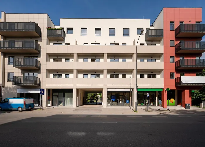 Lejlighed Wolczanska - Workspace & Balcony - By Rentujemy Łódź